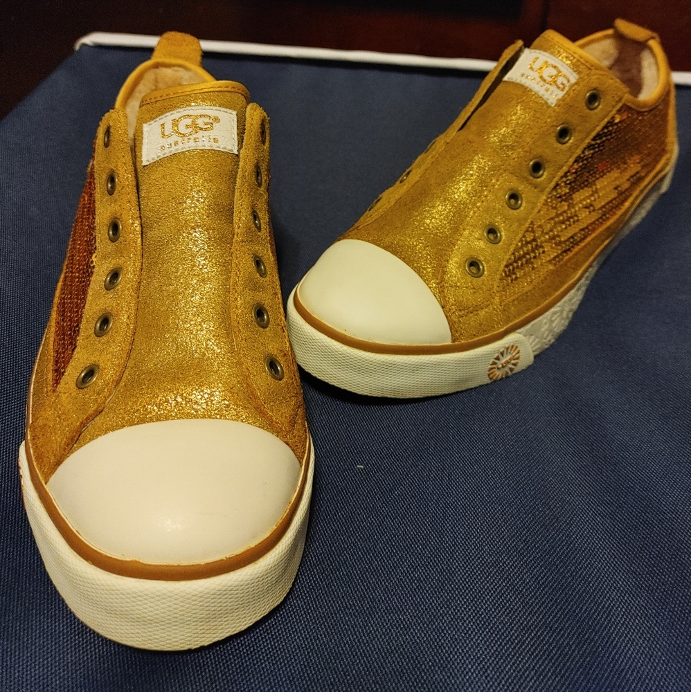 Ugg sequin slip on sneakers